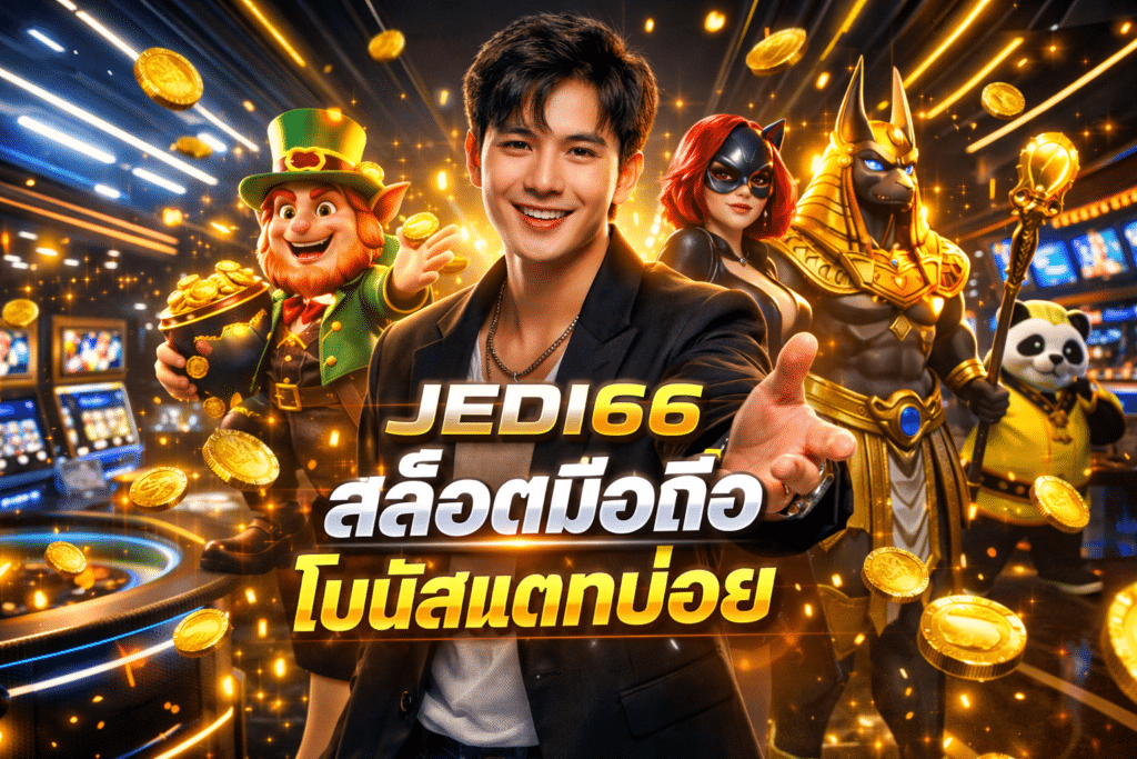 JEDI66 สล็อตมือถือ ใช่งานง่าย โบนัสแตกบ่อย